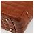 CHANEL Choco Bar Hand Bag Patent leather Orange Gold CC - vista 15