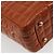 CHANEL Choco Bar Hand Bag Patent leather Orange Gold CC - vista 16