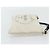 PRADA Canapa Pouch Canvas White Gold 1NH018 - vista 4