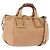 Chloé Chloe Etel Hand Bag Leather 2way Beige Gold