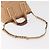 Chloé Chloe Etel Hand Bag Leather 2way Beige Gold - vista 10