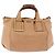 Chloé Chloe Etel Hand Bag Leather 2way Beige Gold - vista 2