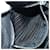 PRADA Tote Bag Leather Black Silver - vista 24