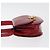 Céline CELINE Hand Bag Patent leather 2way Red Gold - vista 4
