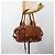 Chloé Chloe Paddington Hand Bag Leather Brown Gold Silver - vista 24