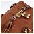Chloé Chloe Paddington Hand Bag Leather Brown Gold Silver - vista 6