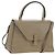 Valextra Isidide Hand Bag Leather 2way Beige Gold