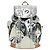 LOUIS VUITTON Monogram Miroir ChristopherPM Backpack Silver M58756 bs35728SAV - vista 13