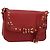 Miu Miu Schultertasche aus Leder rot gold
