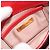 Miu Miu Schultertasche aus Leder rot gold - Ansicht 20