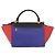 Céline CELINE Trapeze Hand Bag Leather 2way Red Black - vista 2