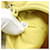 PRADA Hand Pouch Nylon Yellow Silver - vista 12