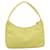 PRADA Hand Pouch Nylon Yellow Silver - vista 2