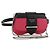 PRADA Sydney Chain Shoulder Bag Leather 2way Black Pink Silver