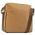 LOEWE Anagram Shoulder Bag Leather Beige Gold