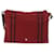 Hermès HERMES Bathas Shoulder Bag Canvas Red Silver - vista 2
