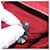 Hermès HERMES Bathas Shoulder Bag Canvas Red Silver - vista 22