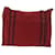 Hermès HERMES Bathas Shoulder Bag Canvas Red Silver - vista 3