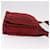 Hermès HERMES Bathas Shoulder Bag Canvas Red Silver - vista 4