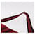 Hermès HERMES Bathas Shoulder Bag Canvas Red Silver - vista 8