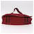 Hermès HERMES Bathas Shoulder Bag Canvas Red Silver - vista 9