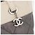 CHANEL Paris Biarritz PM Hand Bag PVC Canvas Gray Silver CC - vista 17