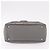 CHANEL Paris Biarritz PM Hand Bag PVC Canvas Gray Silver CC - vista 5