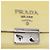 PRADA Chain Shoulder Bag Safiano Leather Yellow Silver - vista 19
