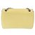 PRADA Chain Shoulder Bag Safiano Leather Yellow Silver - vista 2