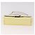 PRADA Chain Shoulder Bag Safiano Leather Yellow Silver - vista 5