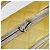 CHANEL Vanity Hand Bag Patent Leather Yellow Silver CC - vista 17