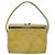 CHANEL Vanity Hand Bag Patent Leather Yellow Silver CC - vista 3