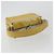 CHANEL Vanity Hand Bag Patent Leather Yellow Silver CC - vista 7