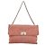 CHANEL Choco Bar 2.55 Chain Shoulder Bag Suede Pink Silver CC - vista 2