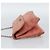 CHANEL Choco Bar 2.55 Chain Shoulder Bag Suede Pink Silver CC - vista 4