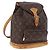 LOUIS VUITTON Monogram Montsouris MM Backpack M51136 LV