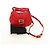 FENDI C'mon Small Shoulder Bag Leather Red Gold - vista 12
