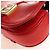 FENDI C'mon Small Shoulder Bag Leather Red Gold - vista 16