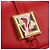 FENDI C'mon Small Shoulder Bag Leather Red Gold - vista 19