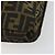 FENDI Zucca Canvas Shoulder Bag Black Brown - vista 15
