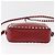VALENTINO Rock Studs Shoulder Bag Leather Red Gold - vista 5