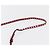 VALENTINO Rock Studs Shoulder Bag Leather Red Gold - vista 8