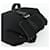 PRADA Backpack Nylon Black Silver  - vista 6