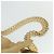 PRADA Chain Tote Bag Satin Gold - vista 8
