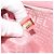 CHANEL Chain Shoulder Bag Patent Leather Pink Silver CC - vista 23