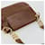 PRADA Shoulder Bag Leather Brown Gold - vista 6