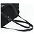 PRADA Tote Bag Nylon Black Silver - vista 7