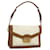PRADA Shoulder Bag Nylon Ivory Gold