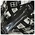 CHANEL Windows Line Chain Shoulder Tote Bag Vinyl Black Silver CC - vista 17