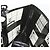CHANEL Windows Line Chain Shoulder Tote Bag Vinyl Black Silver CC - vista 19
